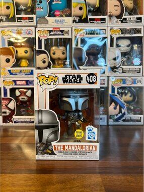 408 The Mandalorian GITD Funko Insider Club